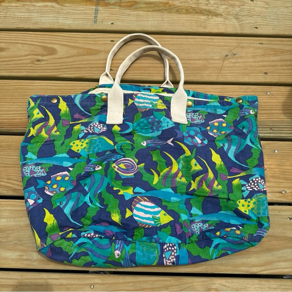 vintage 1980’s ll bean tote bag